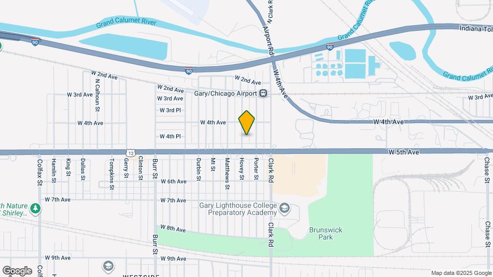 453 Hovey St Map and Location Details