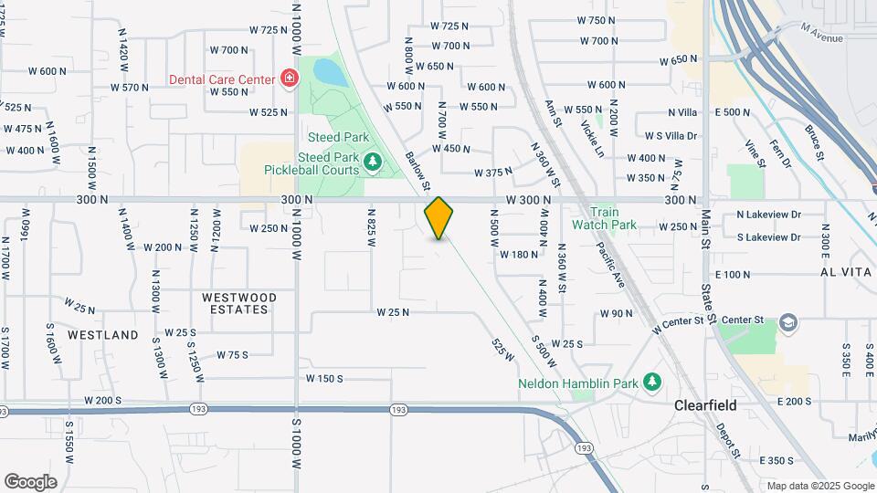 204 N Rick Way Map and Location Details