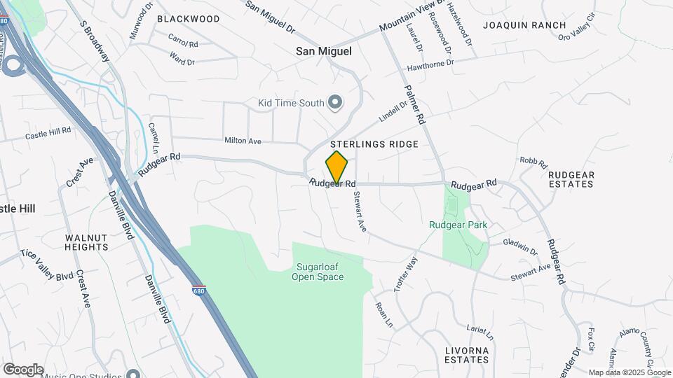 1287 Rudgear Rd Map and Location Details