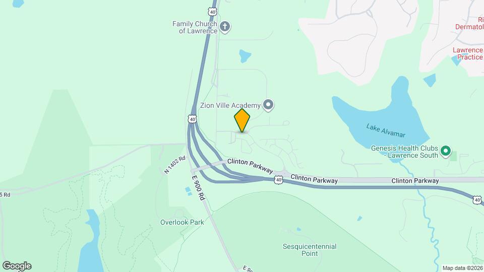 6314 Lakeside Ln Map and Location Details