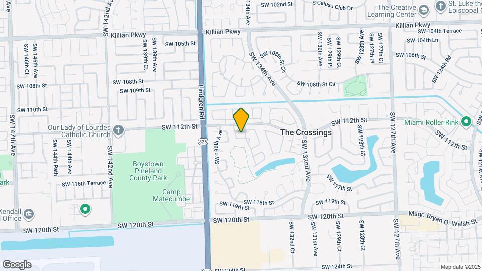 13411 SW 113th Terrace Map and Location Details