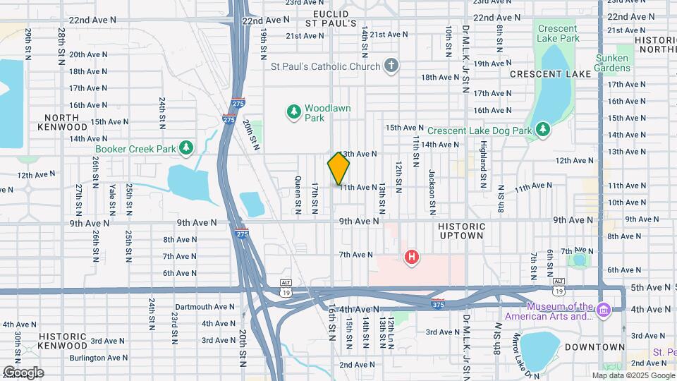 1530 11th Ave N Map and Location Details