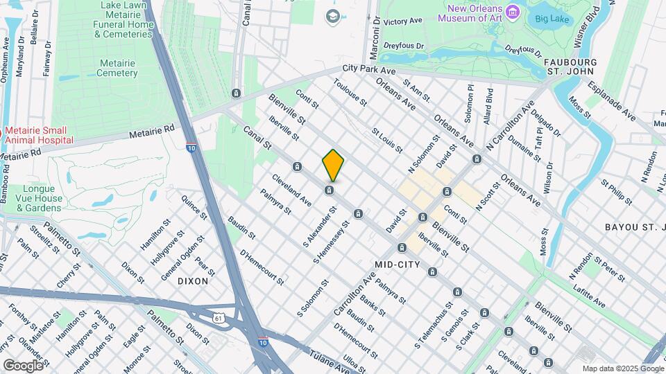 4433 Canal St Map and Location Details
