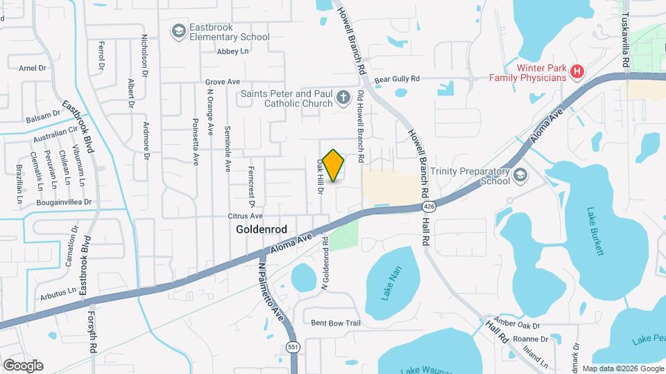 7548 Aloma Pines Ct Map and Location Details