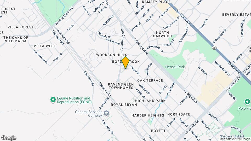 407 W Brookside Dr Map and Location Details