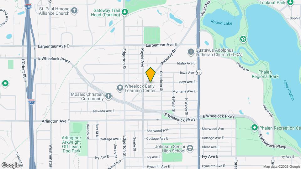 668 Hoyt Ave E Map and Location Details