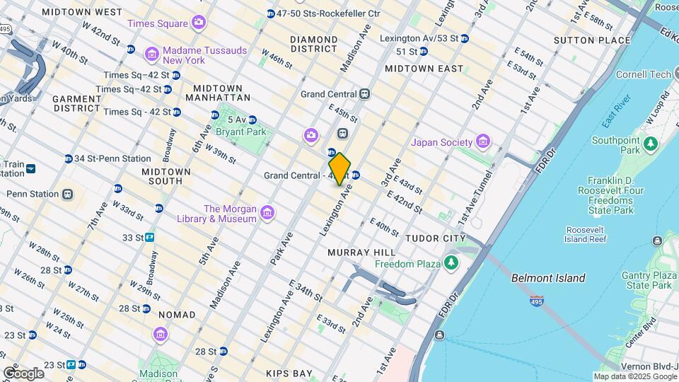 370 Lexington Ave Map and Location Details