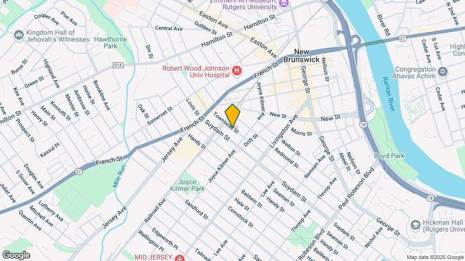 306 Townsend St Map and Location Details