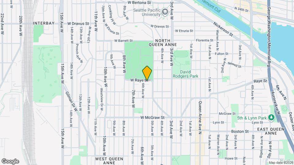 519 W Raye St Map and Location Details