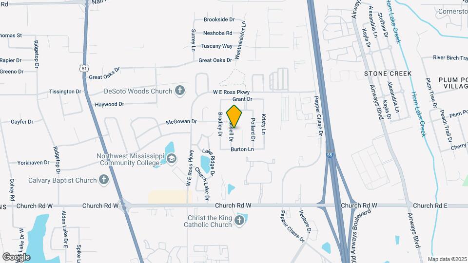 5370 Russell Dr Map and Location Details