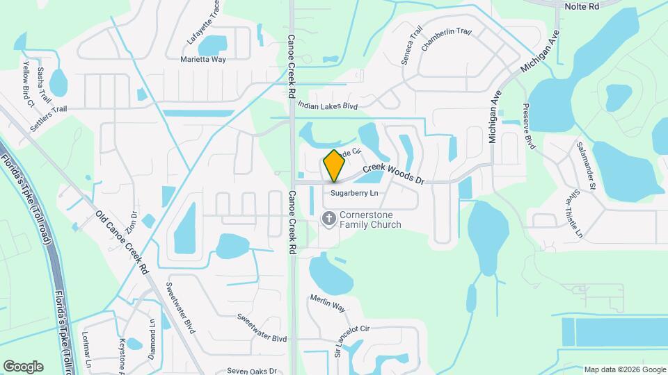 1408 Sugarberry Ln Map and Location Details