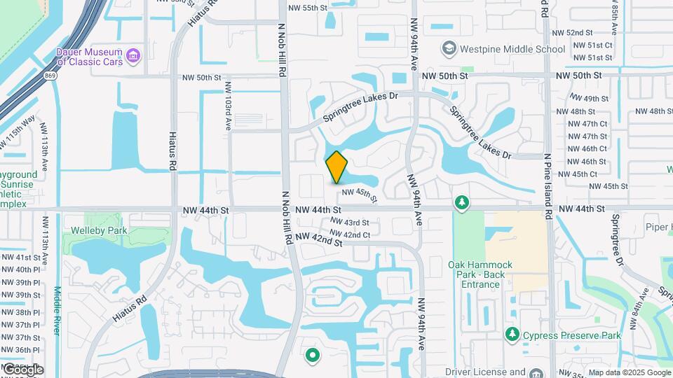 4495 NW 97th Terrace Map and Location Details