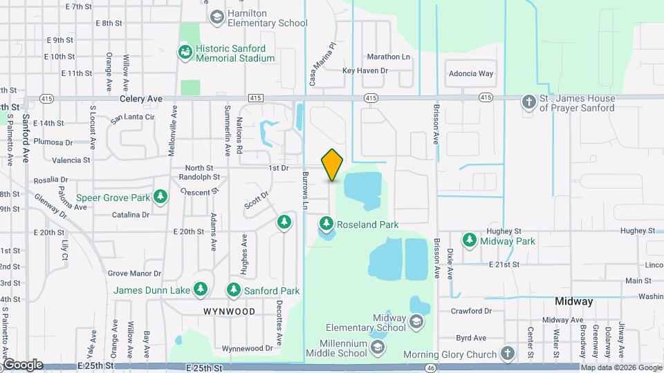 1771 Roseberry Ln Map and Location Details