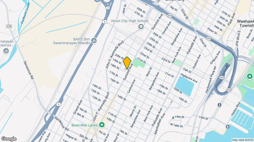 1803 Summit Ave Mapa y Detalles de la Ubicación