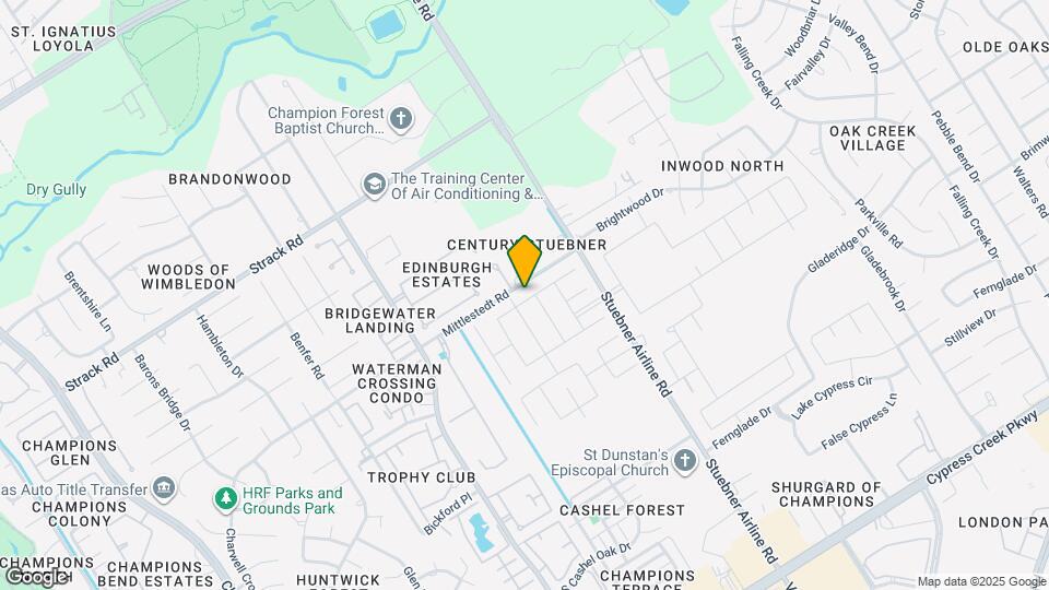 4610 Champions Landing Dr Map and Location Details