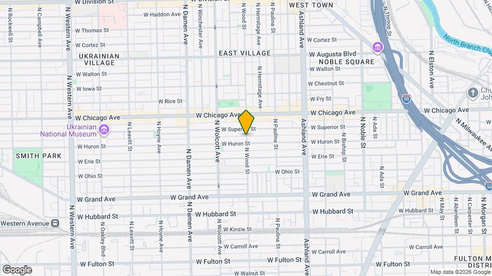 708 N Wood St, Unit 4N Mapa y Detalles de la Ubicación