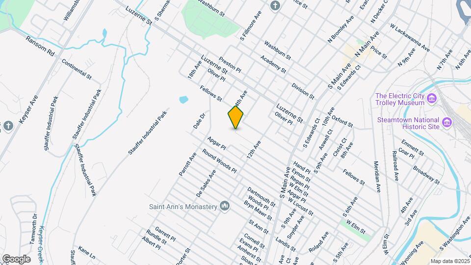 1412 Eynon St Map and Location Details