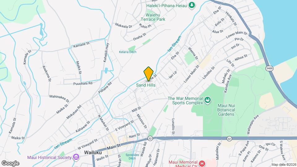 1580 Alako St Map and Location Details