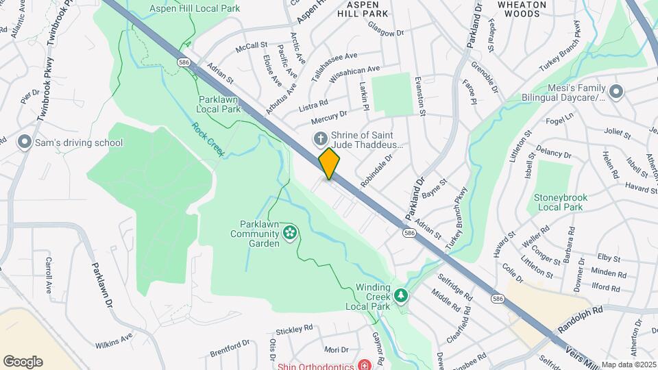 Rock Creek Terrace Mapa y Detalles de la Ubicación