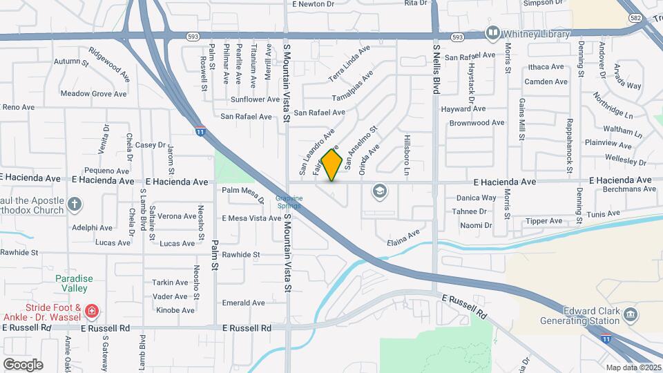 4680 Gatos Ct Map and Location Details