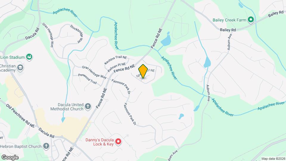 2720 Austin Ridge Dr NE Mapa y Detalles de la Ubicación