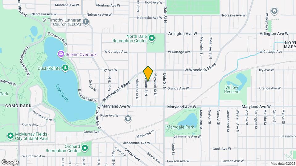 1274 Saint Albans St N Map and Location Details