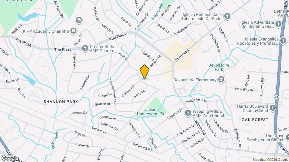 5727 Ruth Dr Map and Location Details