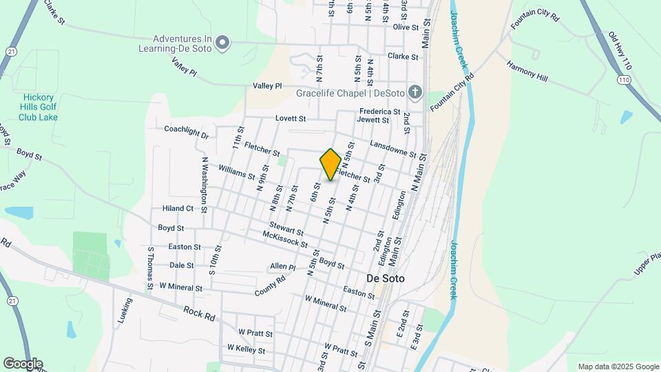 510 N 5th St, Unit 510 N 5th Map and Location Details