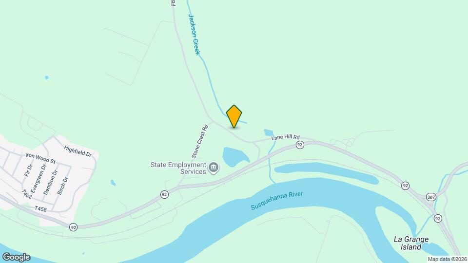 412 Lane Hill Rd Map and Location Details