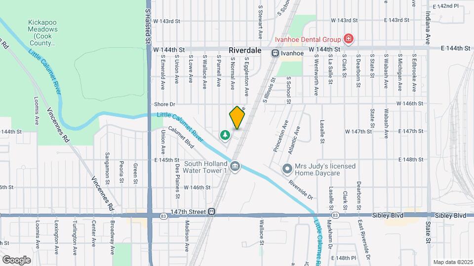 14345 Park Ave Map and Location Details