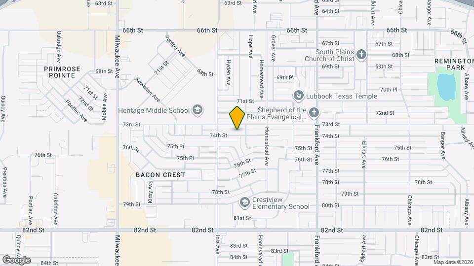 6024 74th St Map and Location Details