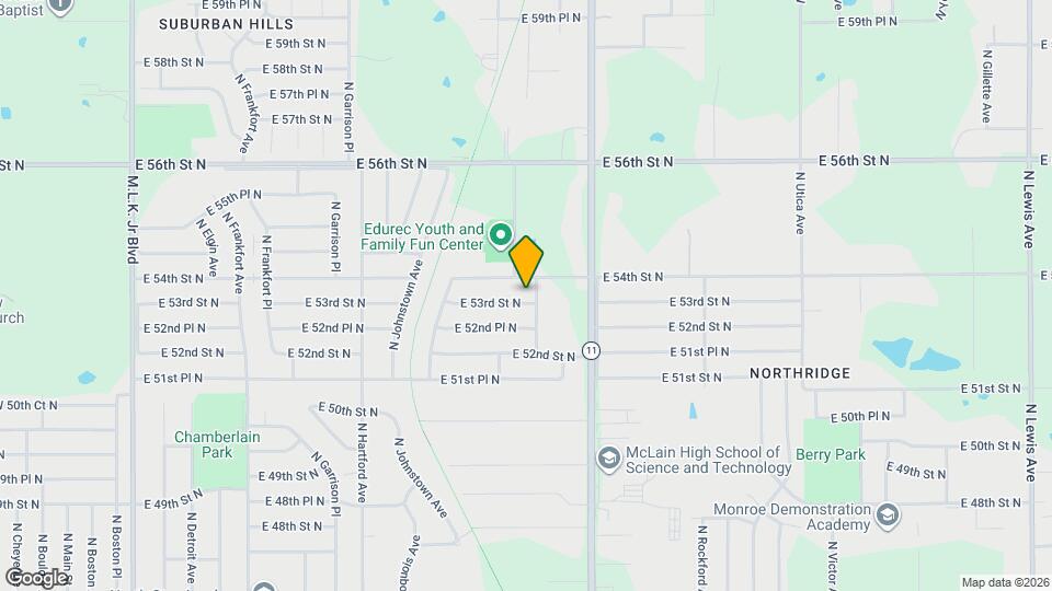 875 E 53rd St N Map and Location Details