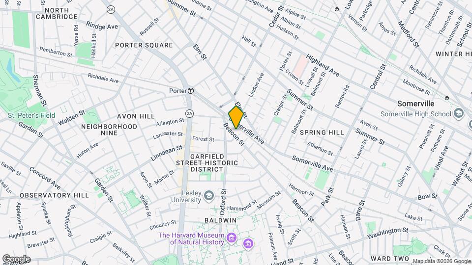 353 Beacon St Map and Location Details