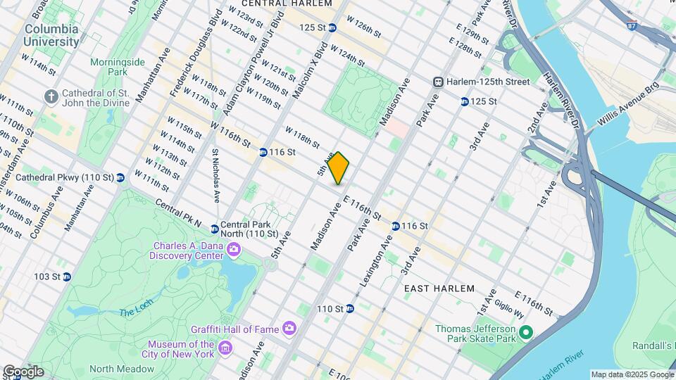 1770 Madison Ave Mapa y Detalles de la Ubicación