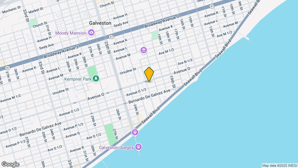 1710 22nd St Map and Location Details