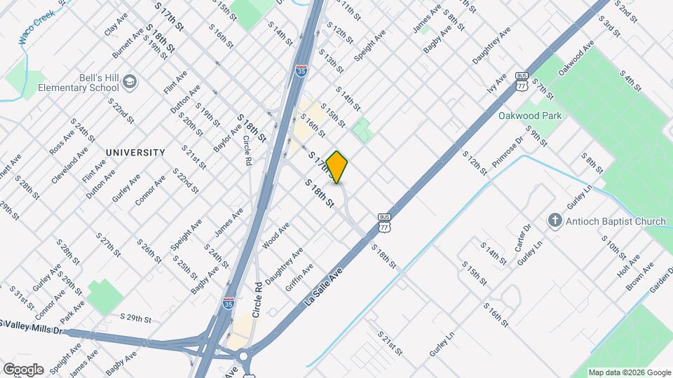 1907 S 17th St, Unit A Mapa y Detalles de la Ubicación