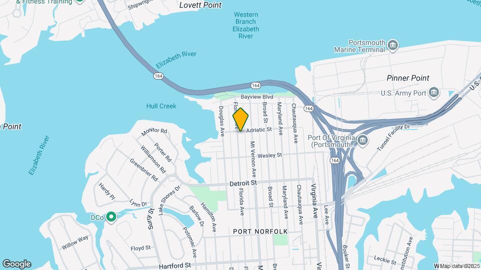 207 Florida Ave Map and Location Details