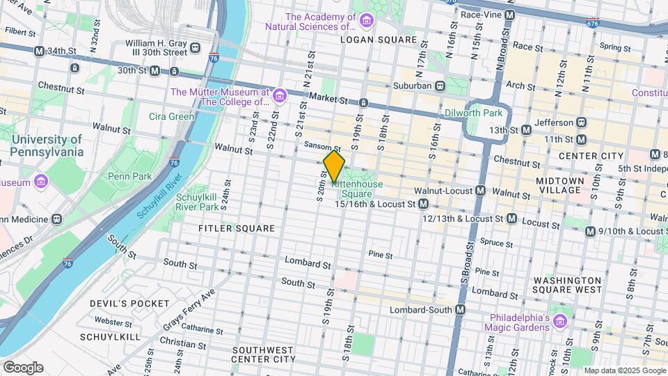 220 W Rittenhouse Sq Map and Location Details