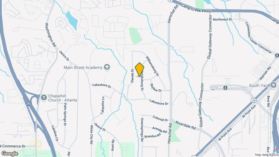 4197 Fredericksburg Dr Map and Location Details