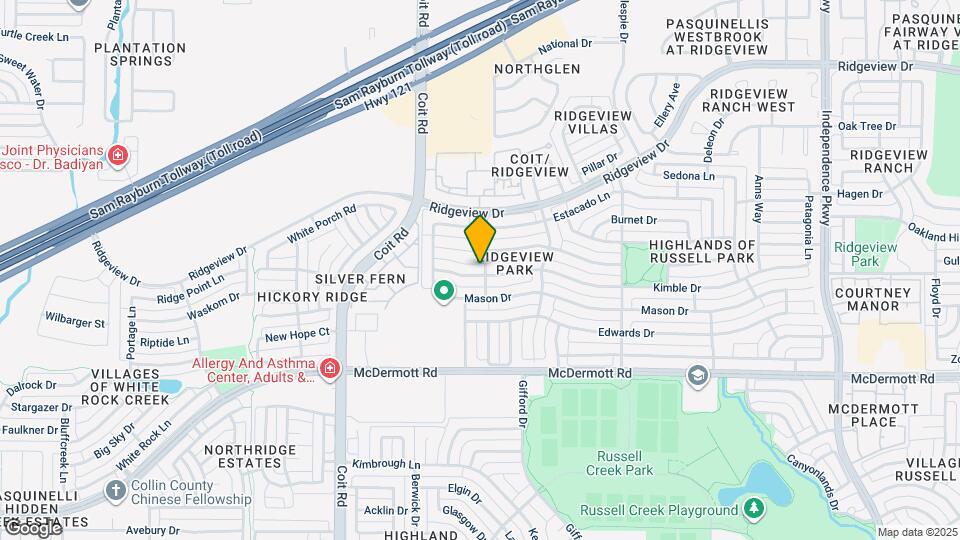 3701 Kimble Dr Map and Location Details