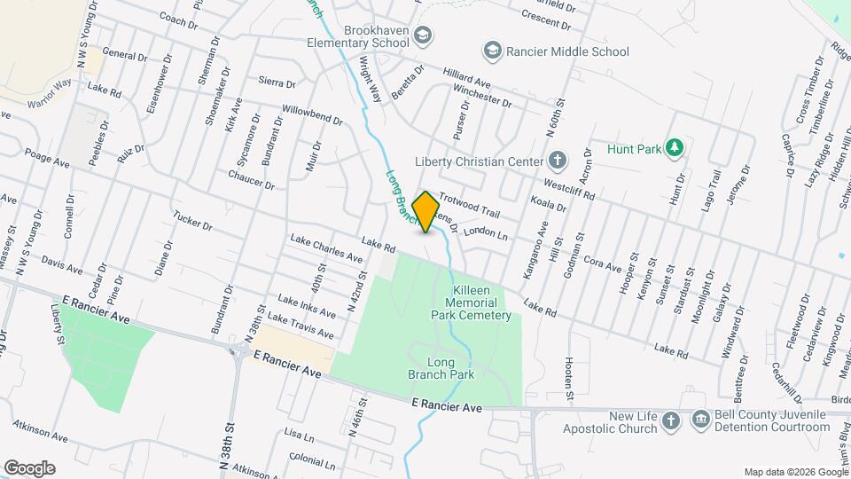 1706 Copperfield Cir, Unit A Map and Location Details