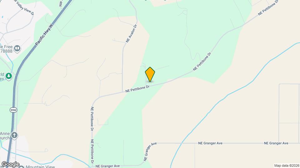 6620 NE Pettibone Dr Map and Location Details