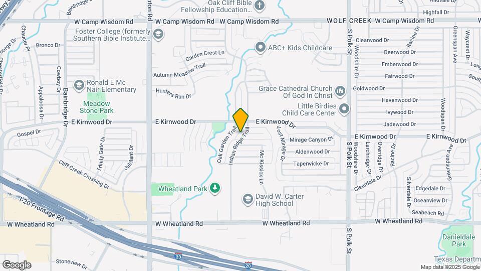 7733 Indian Ridge Trail Map and Location Details