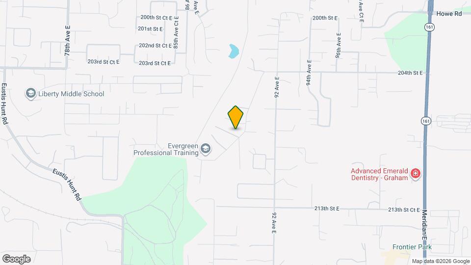 9027 208th St Ct E Map and Location Details