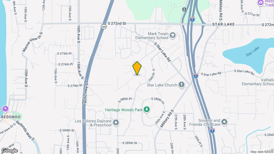 2151 S 278th St Map and Location Details