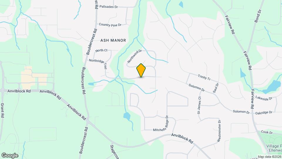 4473 Northridge Trail Map and Location Details