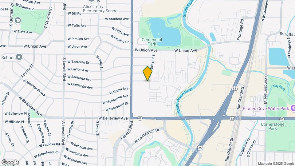 2904 W Chenango Ave Map and Location Details