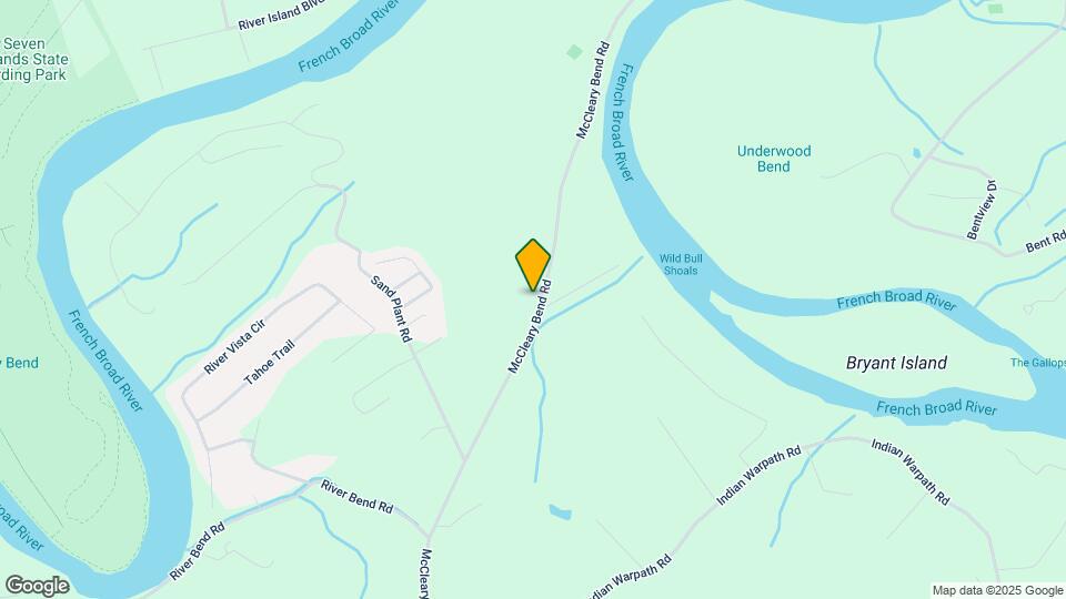 1688 McCleary Bend Rd Map and Location Details