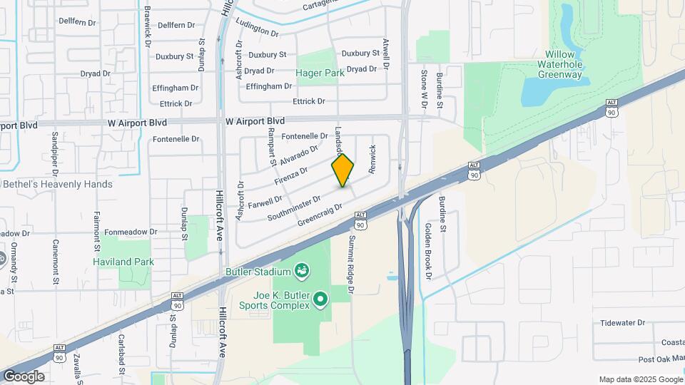 5711 Southminster Dr Map and Location Details