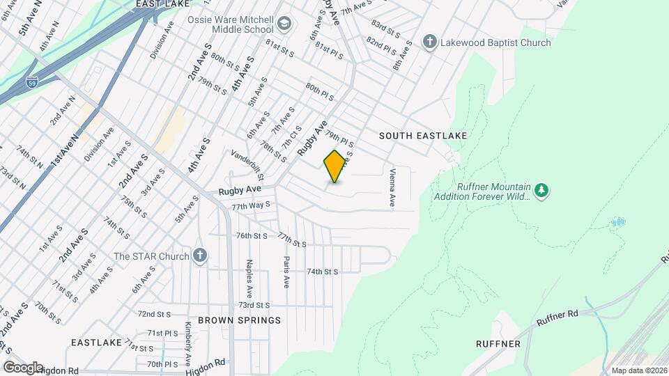 805 78th St S Map and Location Details